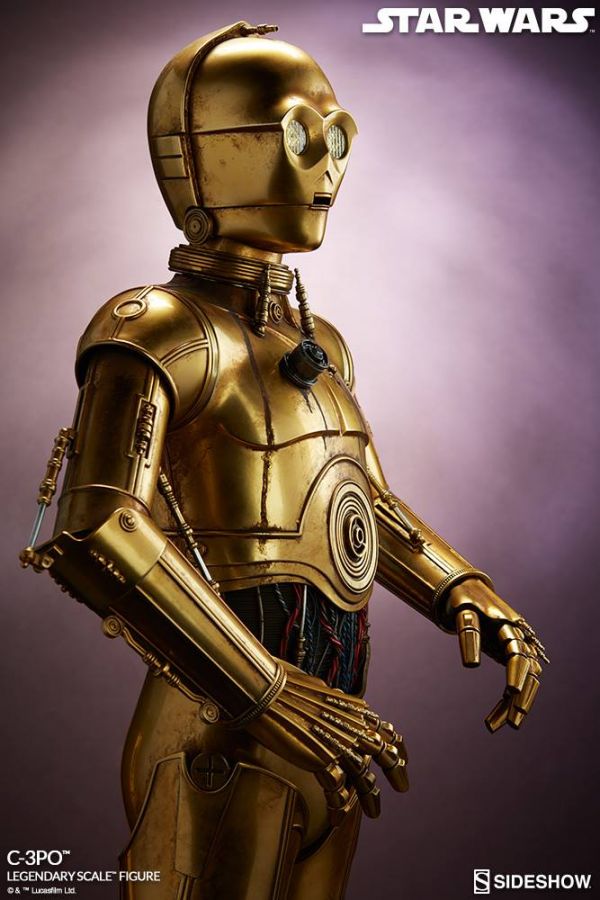 SIDESHOW ＃400153 星際大戰 C3PO 1：2比例 雕像 SIDESHOW,400153,星際大戰,C3PO,1：2比例,雕像,模型,手辦