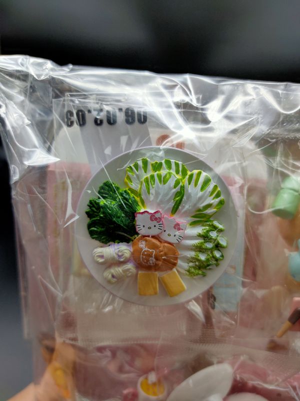 TAKARA 三麗鷗 凱蒂貓 風味迷你食物 樣品 異色 盒玩 全6種 中古品-A級  