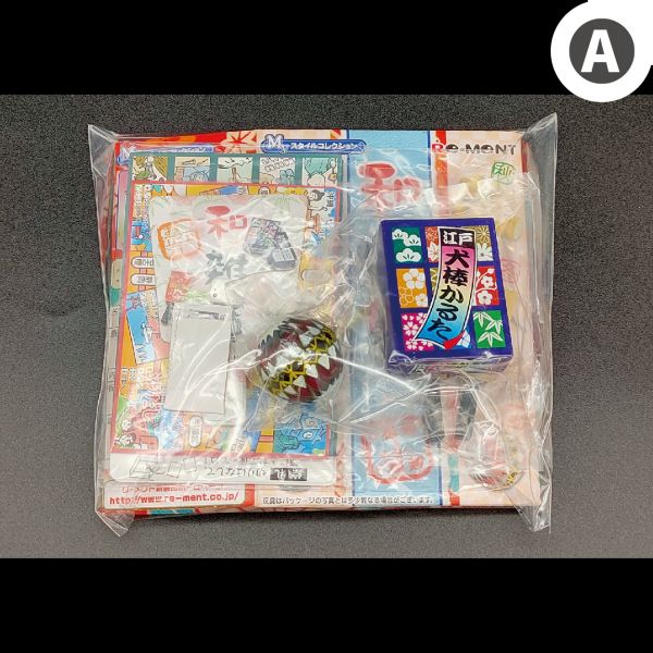 RE-MENT 袖珍系列 和雜貨 單售 5號 新年 紙牌遊戲 異色 食玩 盒玩 中古品-A級  