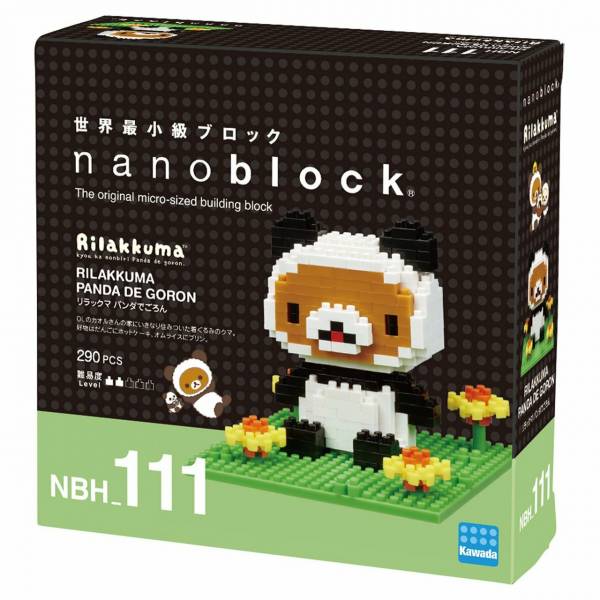 nanoblock NBH-111 拉拉熊貓熊版 