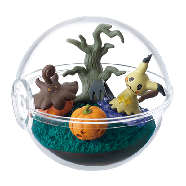 RE-MENT 寶可夢系列 在各種季節裡的水晶球世界 一中盒 6入 精靈寶可夢,神奇寶貝,水晶球,盒玩