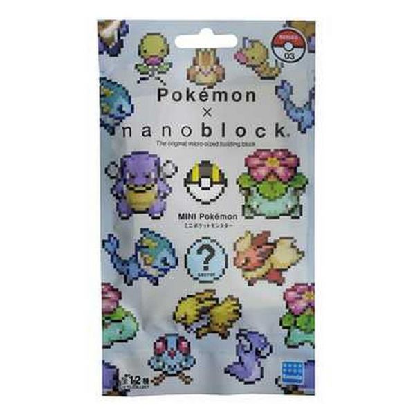 nanoblock NBMPM-03 迷你寶可夢收藏系列 Vol.3 隨機出貨 