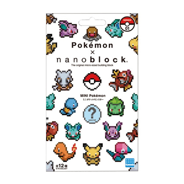 nanoblock NBPMM-001 迷你寶可夢收藏系列 隨機出貨 