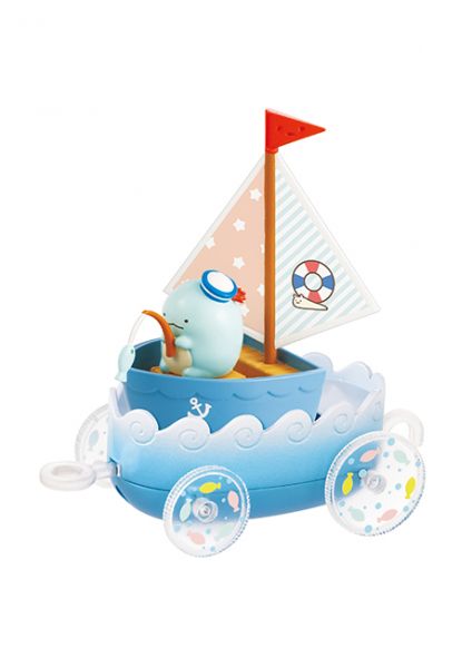 RE-MENT 盒玩 角落生物系列 鞦韆小帆船隊 一中盒 6入 遊艇,鞦韆,小帆船,搖晃小船