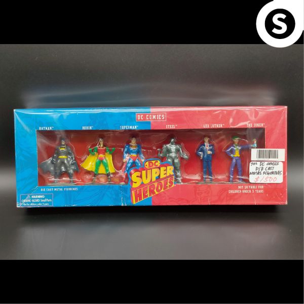 DC 超級英雄 合金 漫畫英雄系列 公仔 全6種 中古品-S級 