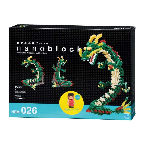 nanoblock NBM-026 神龍(一般版) KD21523 