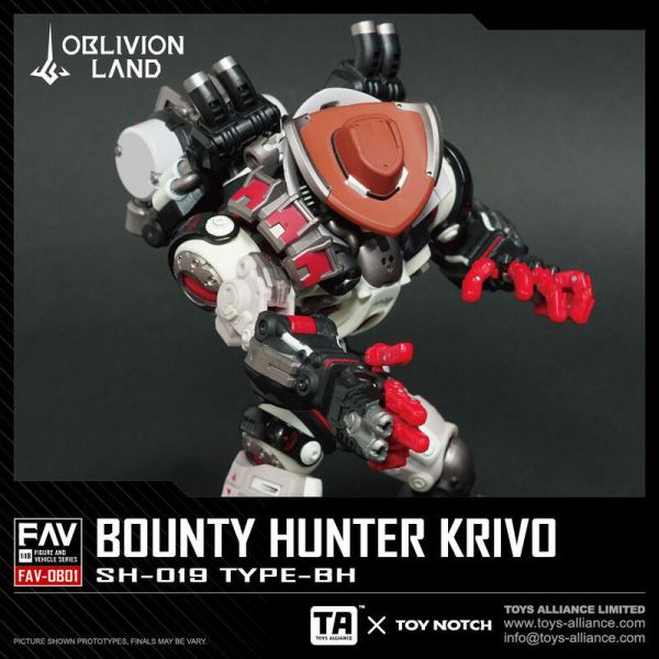 酸雨戰爭 FAV-OB01 賞金獵人克里夫+箱子Bounty Hunter Krivo 