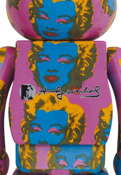 庫柏力克熊 BE@RBRICK 1000% Andy Warhols Marilyn Monroe #2 瑪麗蓮夢露 