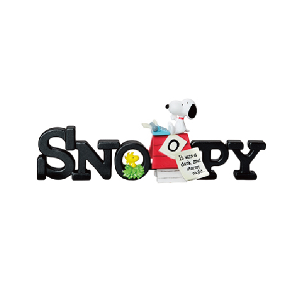 RE-MENT 盒玩 SNOOPY系列 史努比的文字收藏2 一中盒6入 