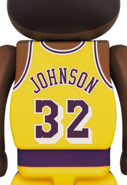 庫柏力克熊 BE@RBRICK 100%&400% set Magic Johnson (Los Angeles Lakers) 