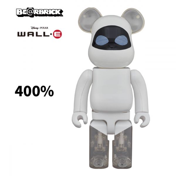庫柏力克熊 BE@RBRICK 400%  WALL.E EVE 伊芙 庫柏力克熊,BE@RBRICK,400%,WALL.E,EVE,伊芙	