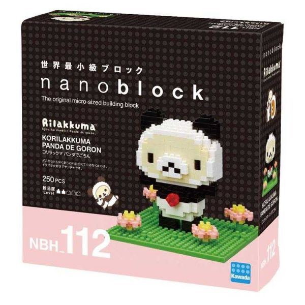 nanoblock NBH-112 拉拉妹貓熊版 