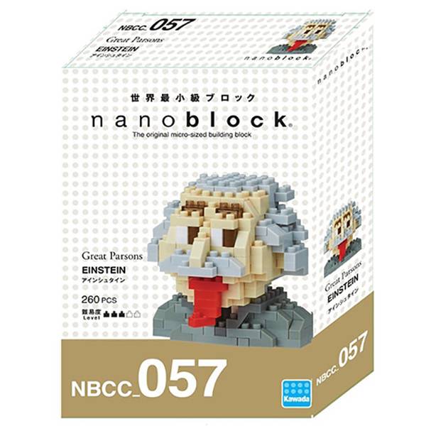 nanoblock NBCC-057 愛因斯坦 KD21095 