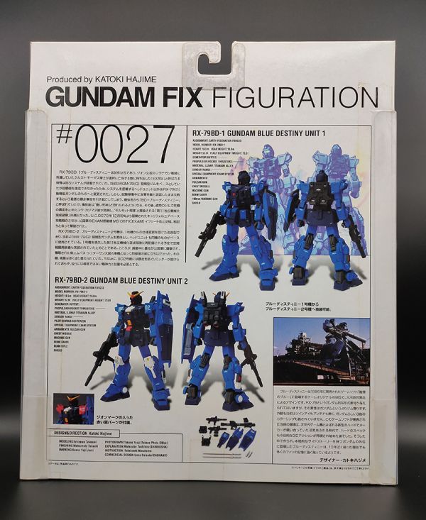 BANDAI 鋼彈 GUNDAM FIX FIGURATION #0027 RX-79BD 蒼藍命運 1/144 中古品-A級 