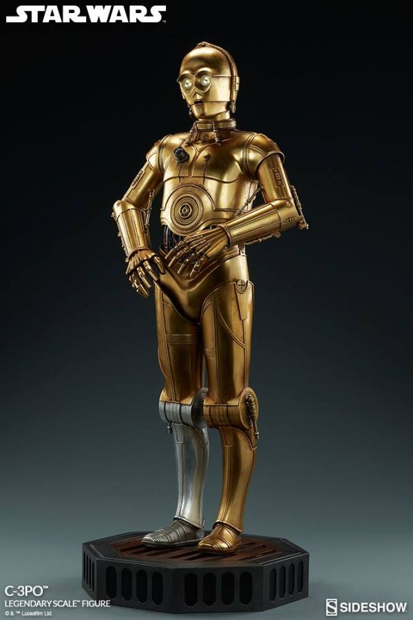 SIDESHOW ＃400153 星際大戰 C3PO 1：2比例 雕像 SIDESHOW,400153,星際大戰,C3PO,1：2比例,雕像,模型,手辦