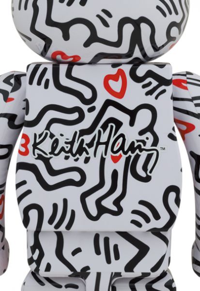 庫柏力克熊 BE@RBRICK 1000% Keith Haring #8 凱斯哈林 聯名款8代 