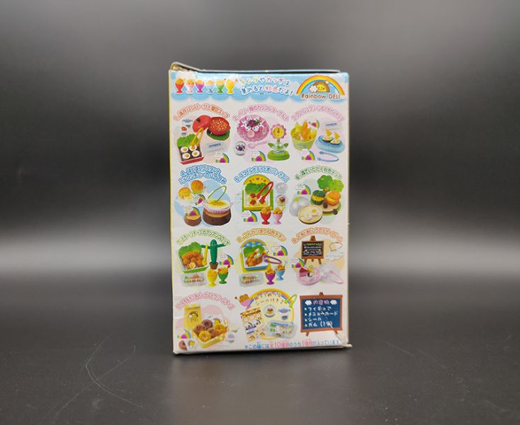 RE-MENT 袖珍系列 彩虹 餐點 單售 7號 融化 起司 炸丸子 食玩 盒玩 中古品-B級 