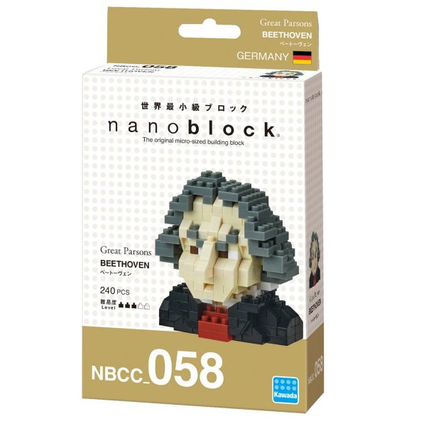nanoblock NBCC-058 貝多芬 KD21096 