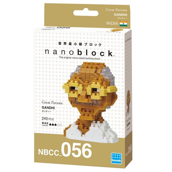 nanoblock NBCC-056 甘地 KD21094 