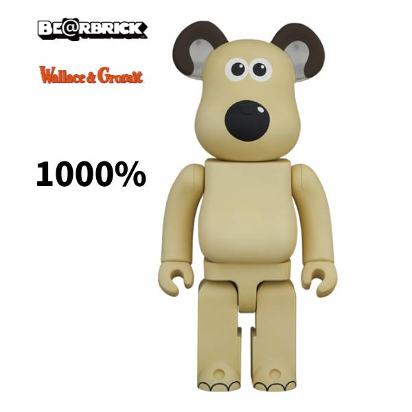 庫柏力克熊 BE@RBRICK 1000% Gromit 超級無敵掌門狗 格羅米特 