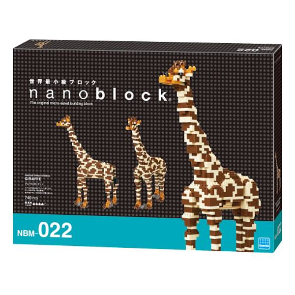 nanoblock NBM-022 長頸鹿 DXKD20979 