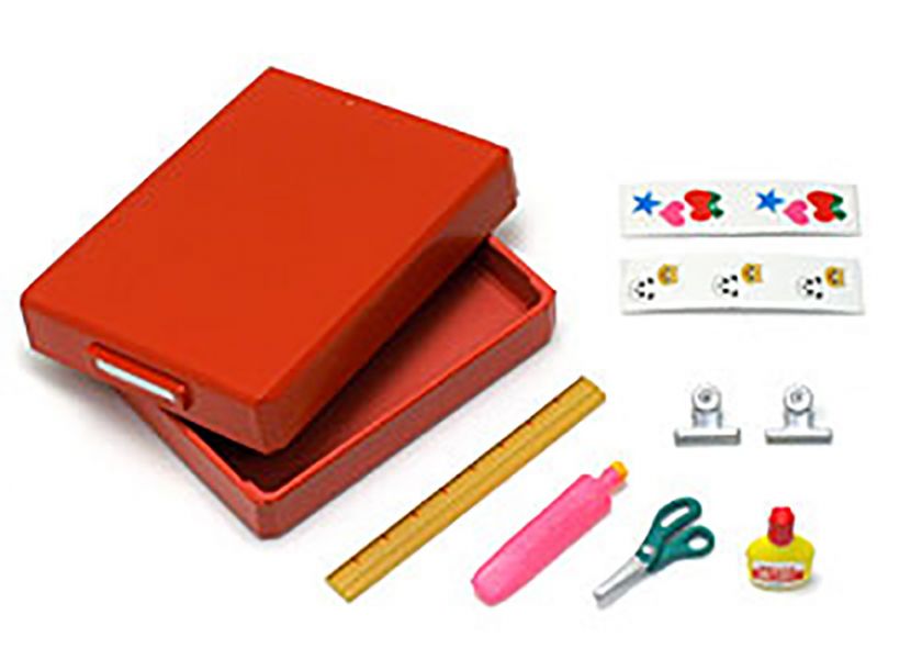 RE-MENT 袖珍系列 最喜歡的文具 文具房 單售 3號 工具箱 道具箱 食玩 盒玩 中古品-B級 