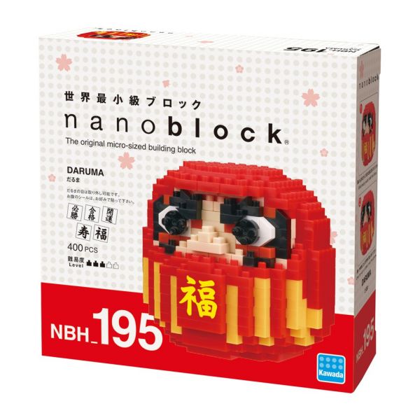 nanoblock NBH-195 達摩 KD21609 