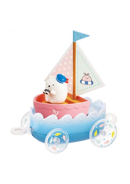 RE-MENT 盒玩 角落生物系列 鞦韆小帆船隊 一中盒 6入 遊艇,鞦韆,小帆船,搖晃小船