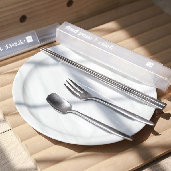 拉拉盒-不銹鋼餐具組 