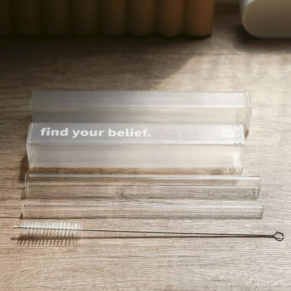 拉拉盒-玻璃吸管組-小花束組 