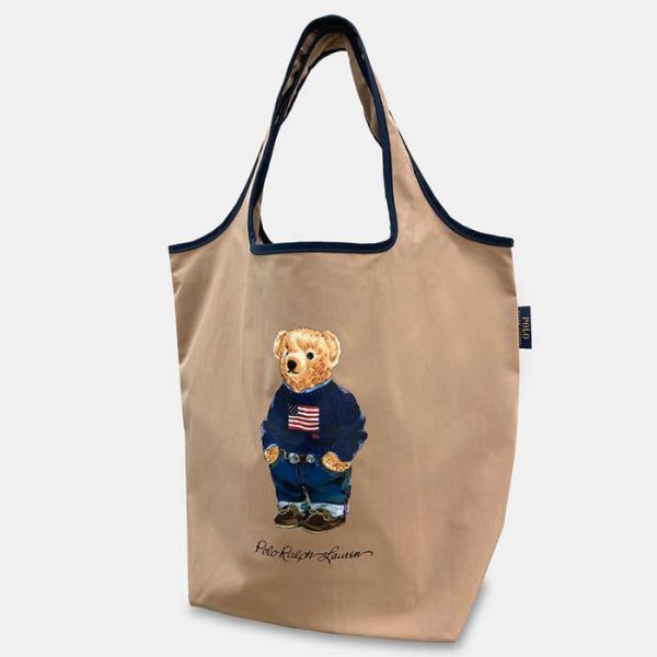 Polo Ralph Lauren小熊購物袋A款 Polo Ralph Lauren小熊購物袋