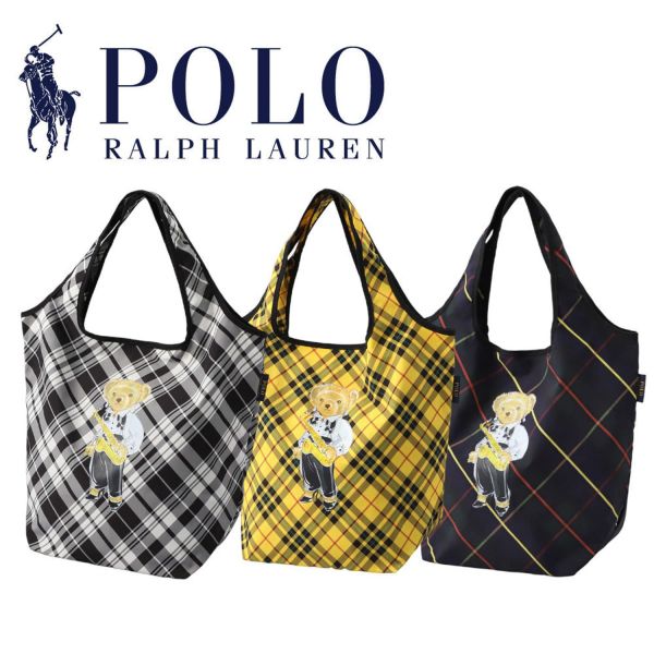 Polo Ralph Lauren小熊購物袋附小包B款 Polo Ralph Lauren小熊購物袋附小包