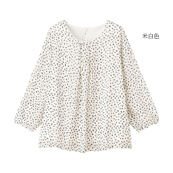 日本代購-幾何印花襯衫(共二色/M-3L) 日本代購,印花,襯衫