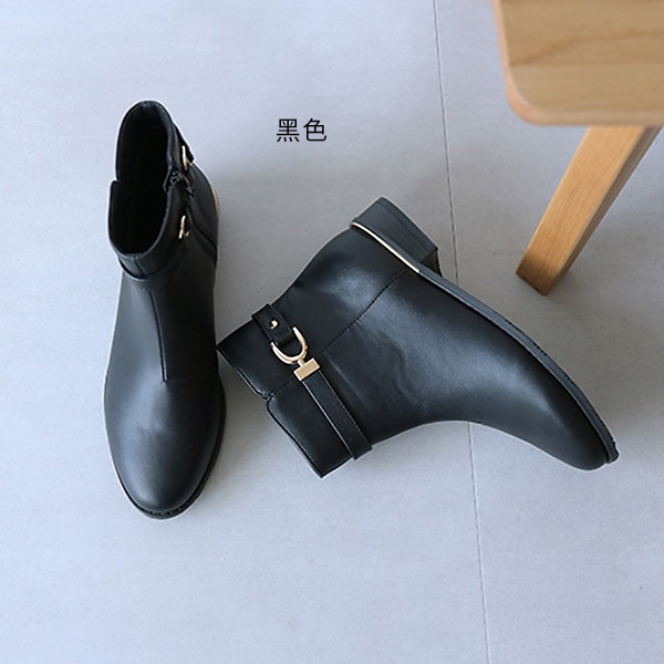 日本JELLY BEANS 2WAY 金屬釦環短靴(共三色) JELLY BEANS,2WAY,短靴