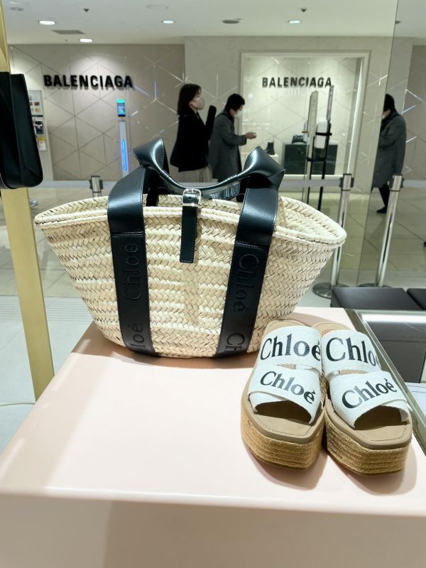 日本專櫃代購 chloé sense系列最新款籐編包 日本專櫃代購 chloé sense系列最新款籐編包