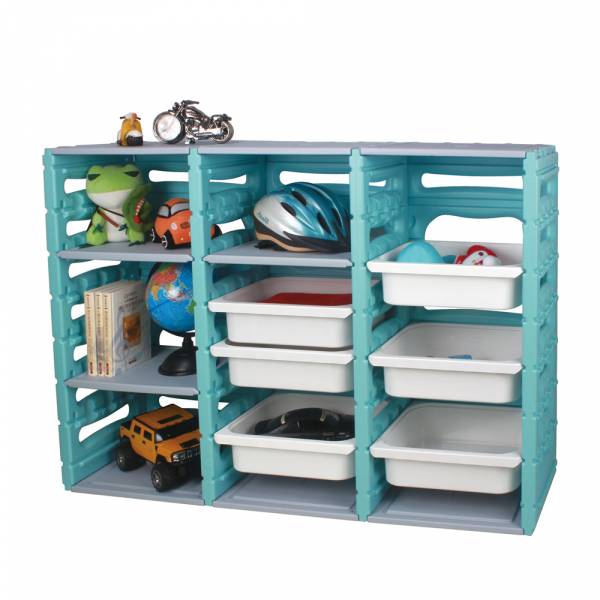FU-10 3 CABINETS W/6 SMALL DRAWERS & 3 SHELVES 3 CABINETS W/6 SMALL DRAWERS & 3 SHELVES