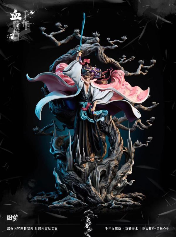 【新品預訂】圓夢《死神》血戰系列雕像第九話 春水大叔 雙版本 