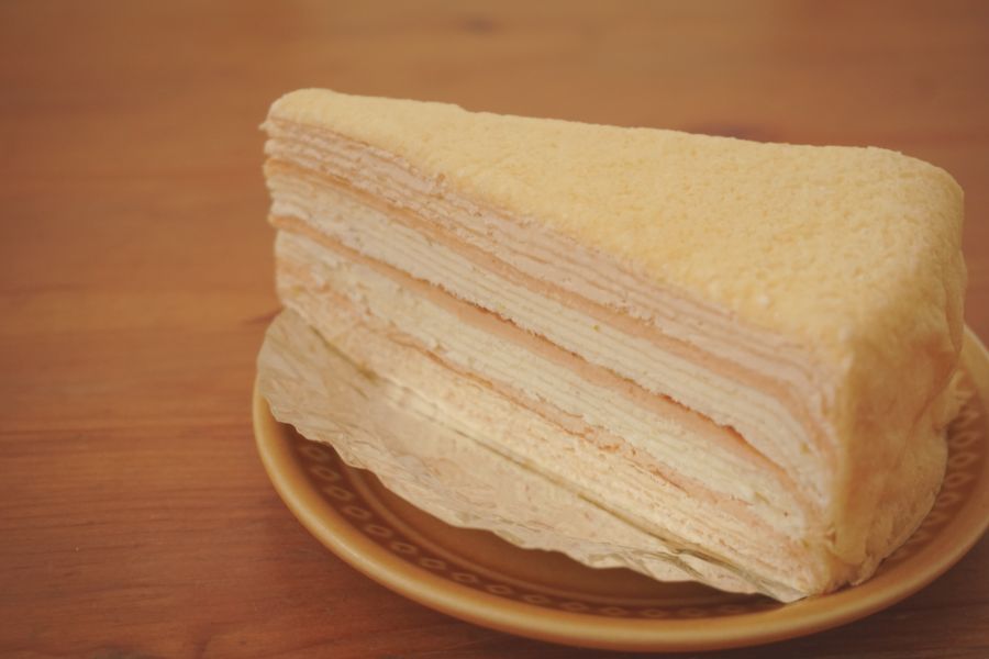 粉紅檸檬千層蛋糕（切片） 奶酒,千層,檸檬千層,蛋糕,新竹千層,生日蛋糕