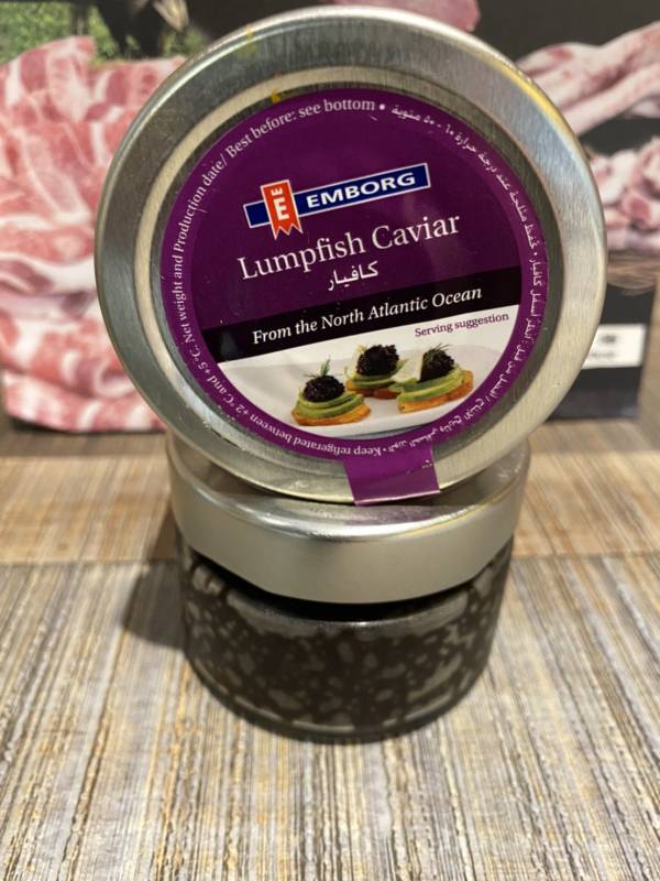 德國黑魚子醬  Lumpfish Caviar-Black (100g±10%/瓶) 德國黑魚子醬  Lumpfish Caviar-Black 黑魚子醬 魚子醬