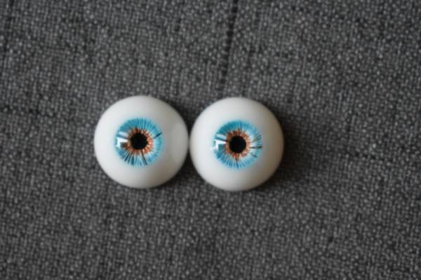 【落角匣】薔薇-藍 樹脂眼 【落角匣】薔薇-藍 樹脂眼