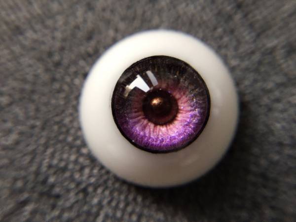 【落角匣】凜金-紫粉 樹脂眼 【落角匣】凜金-紫粉 樹脂眼