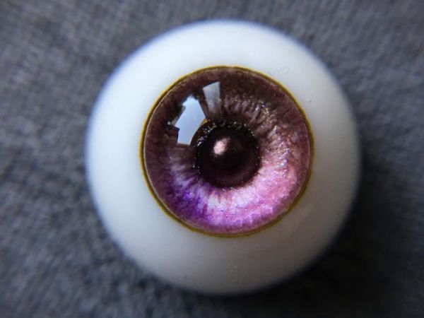 【落角匣】珊瑚-紫 樹脂眼 【落角匣】珊瑚-紫 樹脂眼