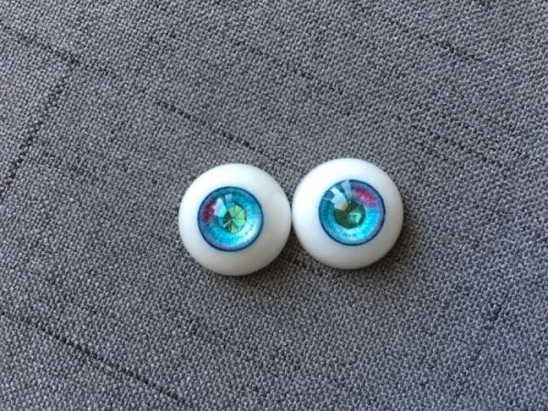 【落角匣】極彩-藍 樹脂眼 【落角匣】極彩-藍 樹脂眼