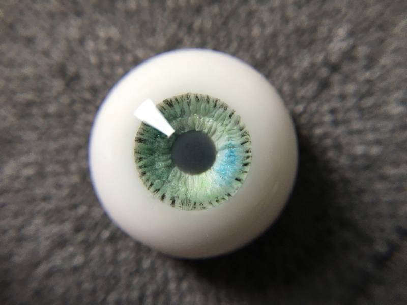 【落角匣】晨霧-綠 樹脂眼 【落角匣】晨霧-綠 樹脂眼