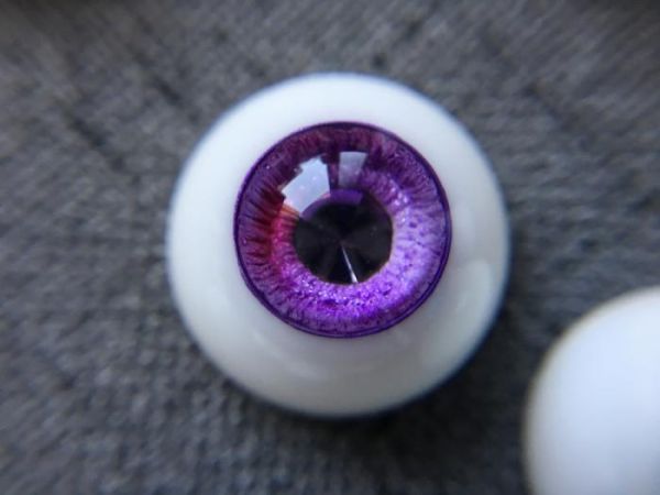 【落角匣】極彩-紫 樹脂眼 【落角匣】極彩-紫 樹脂眼