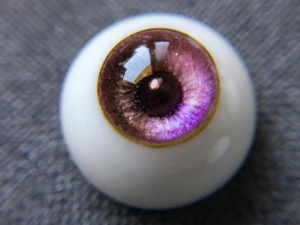 【落角匣】珊瑚-紫 樹脂眼 【落角匣】珊瑚-紫 樹脂眼
