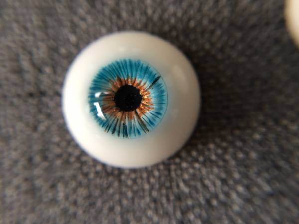 【落角匣】薔薇-藍 樹脂眼 【落角匣】薔薇-藍 樹脂眼