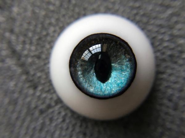 【落角匣】歐珀-藍 樹脂眼 【落角匣】歐珀-藍 樹脂眼