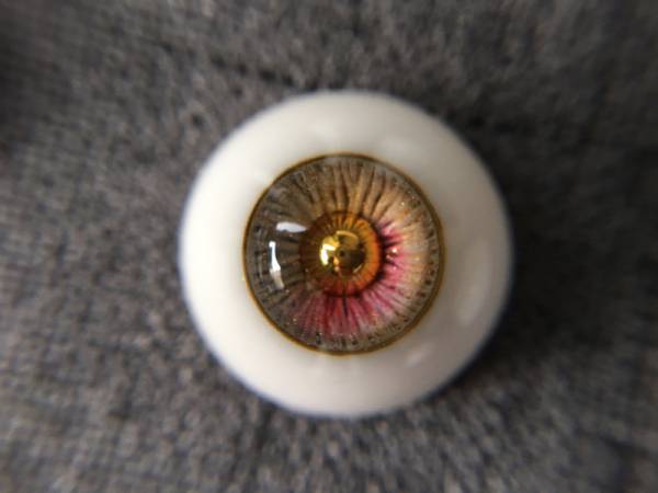 【落角匣】羽衣-紅金 樹脂眼 【落角匣】羽衣-紅金 樹脂眼