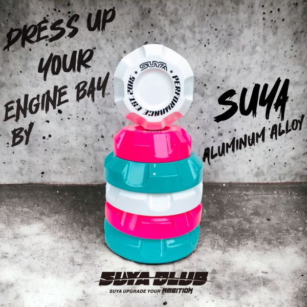 SUYA Aluminum Alloy Engine Bay Caps 
